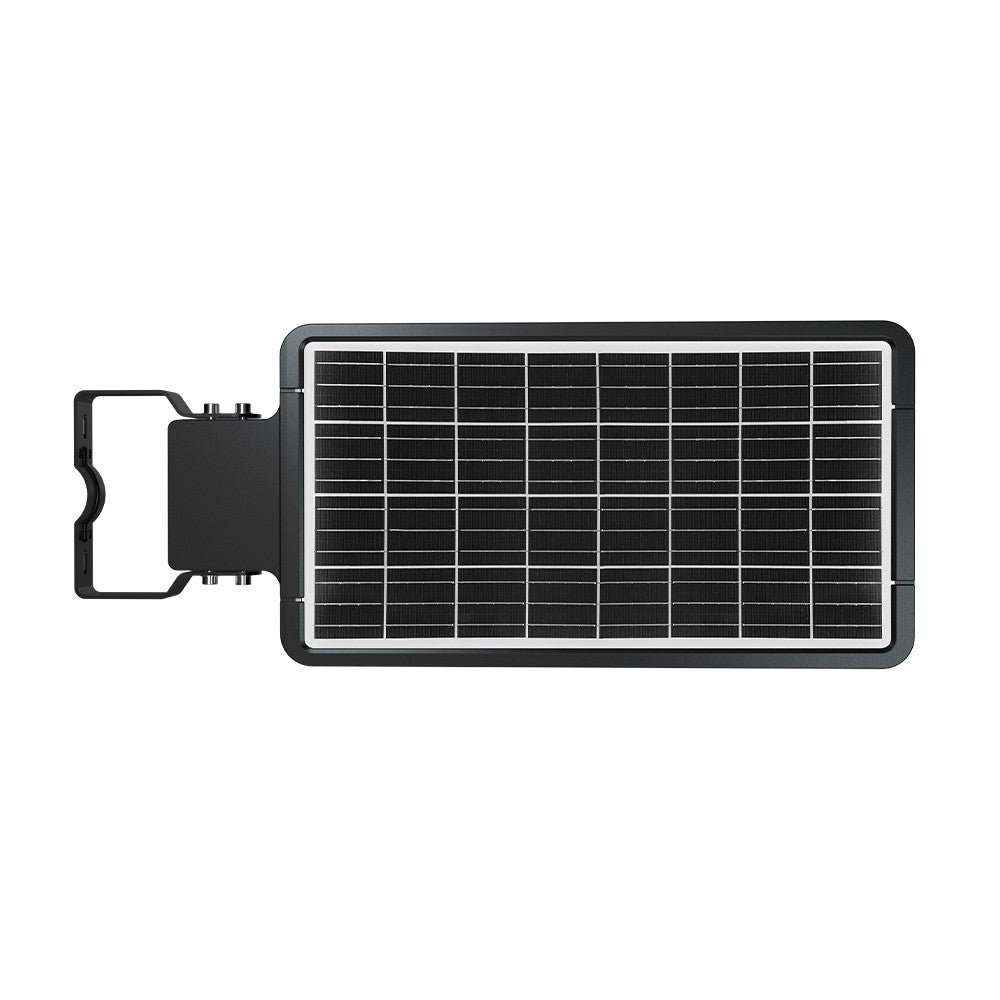 LED Solar Dusk to Dawn Light - 40 Watt - 6000 Lumens - 5000K Daylight - Wall or Post Mount - with Programmable Motion Sensor