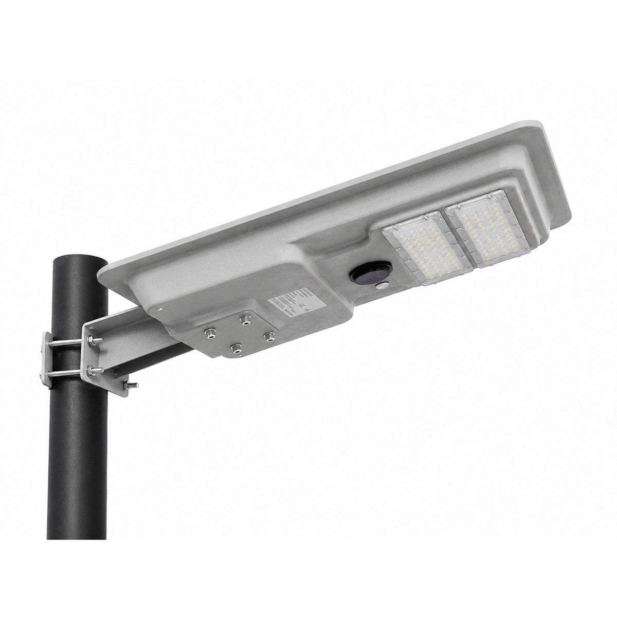 LED Solar Dusk to Dawn Light - 50 Watt - 5000 Lumens - 5000K Daylight - Pole Mount - with Motion Sensor