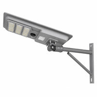 Solar LED Dusk to Dawn Pole Light - 80 Watt - 8,000 Lumens - With Clamp and Arm Mounting