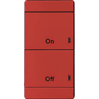 Wall Switch, Red