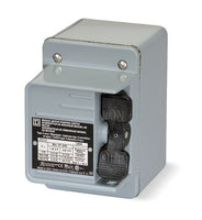 Manual Motor Switch, 30 A, 2 P, 1 Phase, Toggle, Type K, Class 2510 Series, NEMA 4 - 2510KW1