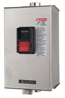 Manual Starter, Nema 4 Stainless Steel, 3P, Size M0, No Indicator, 600VAC - 2510MBW12