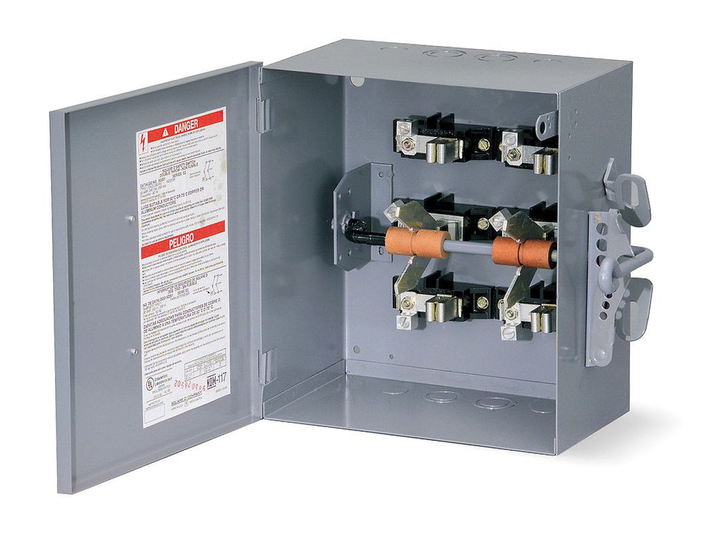 Nonfusible, Safety Switch, Heavy Duty, 480 V, 3PDT, NEMA 1 - 82344