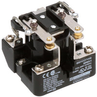 Power Relay, 6 Pin, 208 VAC, Dpst-no, Panel Mount, 5A, 600 VAC, Screw, 8501C Series - 8501CO7V08