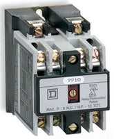 Nema Control Relay, Type X, 8 No Contacts, 10 A, 600 VAC, With 110 /120 VAC - 8501XO80V02