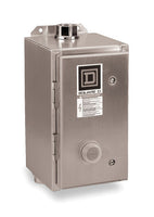 Magnetic Motor Starter, Non-Reversing, No Auxiliary Contacts, 120V AC, 3 P, Screw Clamp - 8536SBW12V02S
