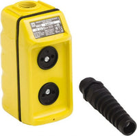 Pendant Push Button Station, 2NO/2NC, Yell - 9001BW91YU