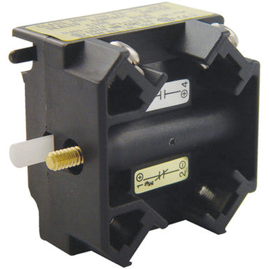 Pushbutton/Selector Switch Contact Block, 1NC (Power Reed), 30mm, 3A, Screw - 9001KA53