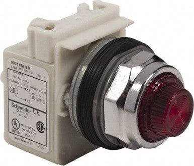 Pilot Light 120VAC 30MM Type K +options | Square D 9001KP1LRR31 - 9001KP1LRR31
