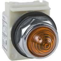 Electric Amber LED Control station indicator, 30mm Cutout, IP66, 24 V ac/dc | Schneider Electric 9001 KP35LYA9 - 9001KP35LYA9
