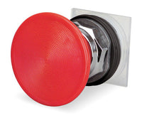 Red Push Button Head, Momentary, 30MM Cutout, IP66, Electric 9001K Series - 9001KR25R