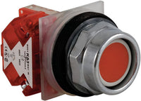Pushbutton, Non-Illuminated Red, Momentary, 1NC, 30mm, 10A, 600V, NEMA 4/13 - 9001KR2RH6
