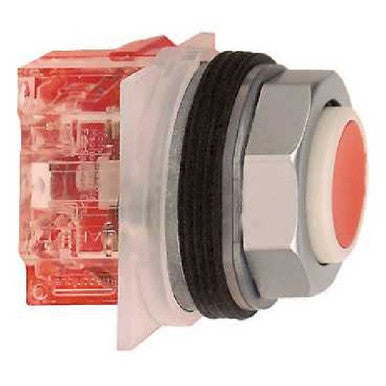 Switch Push Button N.O./N.C. SPDT Round Button 3A 240VAC 125VDC Screw Clamp Panel Mount - 9001KR3UH13