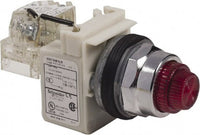 Industrial Panel Mount Indicators / Switch Indicators PILOTLIGHT 120VAC 30MM TYPE K - 9001KT1LRR31
