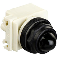 Pilot light, Harmony 9001SK, plastic, polycarbonate, domed, green, 30mm, 24-28V - 9001SKP35G9