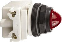 Pilot Light Plastic Dom Led Red 120V |Square D By Schneider Electric 9001SKP38LRR9 - 9001SKP38LRR9