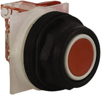 Pushbutton; Non-Illuminated Red; Momentary; 1NC; 30mm; 10A; 600V; Screw Clamp - 9001SKR1RH6