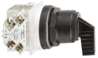 Selector Switch; Non-Illuminated; 2_Pos. Maintained; 1NO-1NC; 30mm; 10A; 600V - 9001SKS11BH13