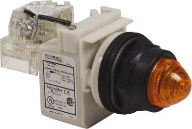Test P.light Plast Dom Amber Led 120V |Square D By Schneider Electric 9001SKT38LYA9 - 9001SKT38LYA9