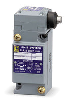 Heavy Duty Limit Switch, Adjustable Push, Rod, 2NC/2NO, 10A at 600V AC, Actuator Location: Side - 9007C62GD