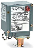 Pressure Switch, Standard, SPDT, 1 Ports, 1/4-18' FNPT, 0.2 to 10 psi Range, Aluminum - 9012GDW1