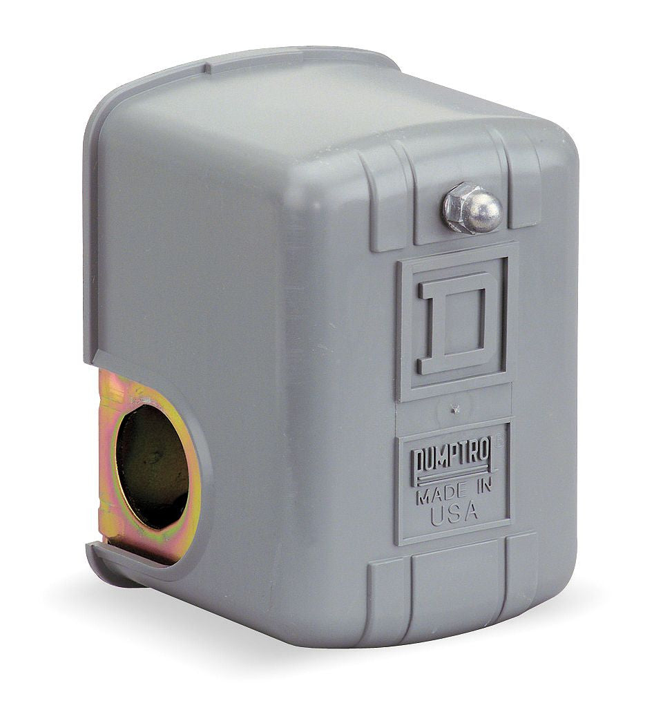 Pressure Switch, Standard, DPST, 40 to 150 psi, 1/4' FNPS, 40 to 150 psi Range, Polypropylene - 9013FHG14J39M1X