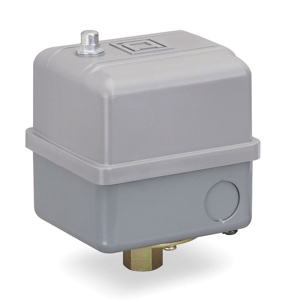 Pressure Switch, Standard, DPST, 5 to 80 psi, 1/4' FNPS, 5 to 80 psi Range, Polypropylene - 9013GSG2J25
