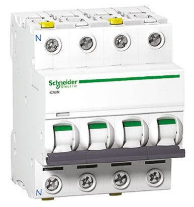 ACTI9 IC60H 4P 32A B MCB | Schneider Electric A9F53432 - A9F53432