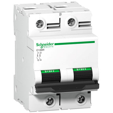 MINIATURE CIRCUIT BREAKER 2P 125A C | Schneider Electric A9N18459 - A9N18459