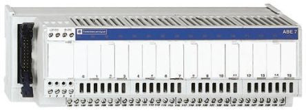 Sub-base with plug-in electromechanical relay ABE7 - 16 channels - relay 5 mm - ABE7R16T111
