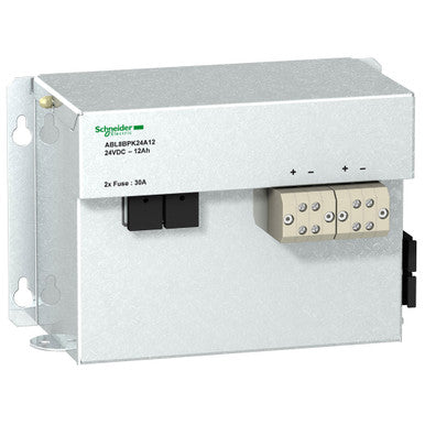 Voltage V = 24 / Chemistry = Lead-Acid / Capacity Ah = 3.2 / Termination Type = Screw - ABL8BPK24A03