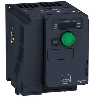 Schneider Electric Variable Frequency Drive; 3HP; 200-240VAC 3-Phase IN; 230VAC OUT; 11A; IP20 - ATV320U22M3C