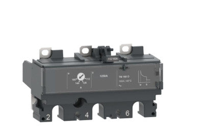 trip unit TM25D for ComPacT NSX 100 circuit breakers, thermal magnetic, rating 25 A, 3 poles 3d - C103TM025