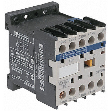 Auxiliary contactor, 4 pole, 10 A, 4 Form A (N/O), coil 48 VDC, screw connection, CA3KN40ED - CA3KN40ED
