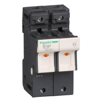 Fuse holder, 14 x 51 mm, 50 A, 690 V, DIN rail, DF142V - DF142V
