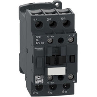 Easy Tesys Dpe Iec Contactor, 38A, 3P, 20 Hp At 480 VAC, Nonreversing, 24V DC C - DPE38BL