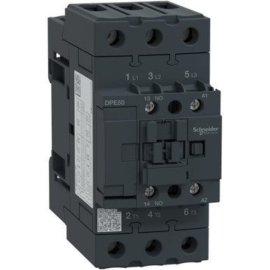 Iec Contactor, 50A, 30HP 480V, 240VAC - DPE50U7