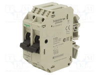 Thermal magnetic circuit breaker, TeSys GB2, 2P, 2 A, Icu 15 kA@415 V - GB2DB07
