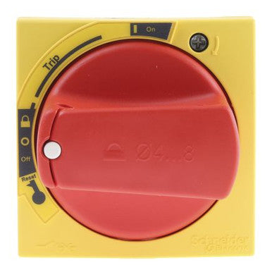 Rotary actuator kit, IP54, red for motor protection switch GV2L/GV2P, GV2APN02 - GV2APN02