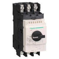 Motor protection switch, 3 pole, 48 to 65 A, 30 kW, 65 A, connection lugs, GV3P656 - GV3P656