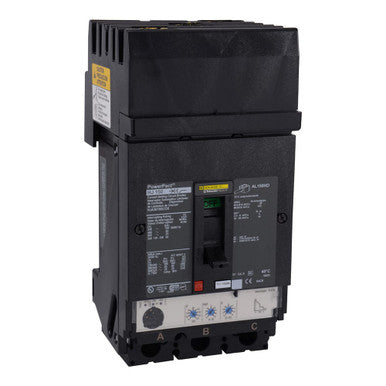 Molded Case Circuit Breaker, POWERPACT H Series, 150A, 3 Pole, 600V AC, 100kA at 240V AC - HJA36150U33X