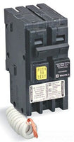 Thermal Circuit Breaker, 2 Pole(s), 50A, 240VAC, Panel Mount - HOM250GFI