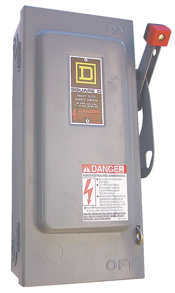 Switch Nonfusible Hd 600V 400A 3P NEMA3R | Square D HU365R - HU365R