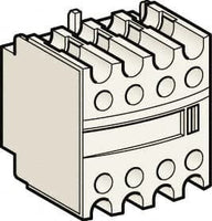 Schneider Electric Auxiliary contact; electrical interlocking; 2 NO + 2 NC; Screw connection - LADN22