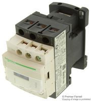 Power contactor, 3 pole, 9 A, 400 V, 3 Form A (N/O), coil 240 VAC, screw connection, LC1D09U7 - LC1D09U7
