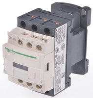 Power contactor, 3 pole, 18 A, 400 V, 3 Form A (N/O), coil 400 VAC, screw connection, LC1D18V7 - LC1D18V7