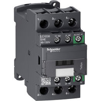 Power contactor, 3 pole, 38 A, 3 Form A (N/O), coil 48-130 V AC/DC, screw connection, LC1D38EHE - LC1D38EHE
