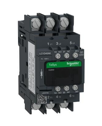 Tesys D 3P Everlink Dc Contr Ac3 40A Iec |Schneider Electric LC1D40A6GD - LC1D40A6GD