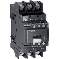 TeSys D contactor 3P 50A AC-3 up to 440V coil 24V DC ring-lugs - LC1D50A6BBE