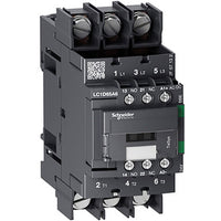 TeSys D contactor 3P 65A AC-3 up to 440V coil 24V DC ring-lugs - LC1D65A6BBE